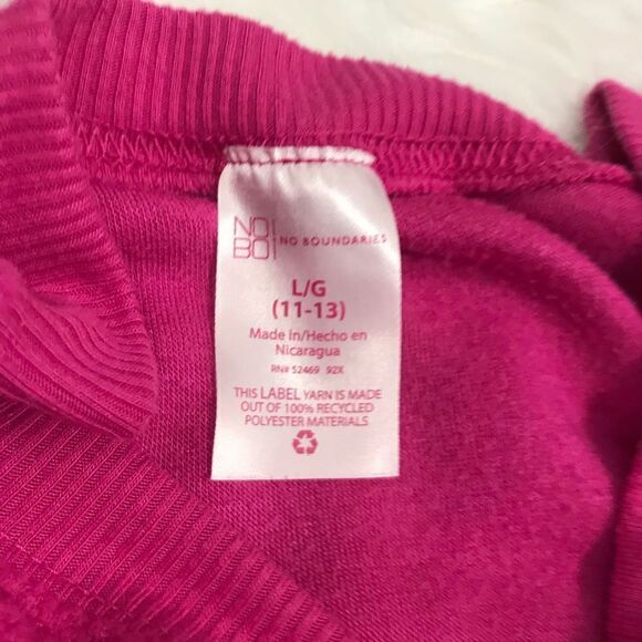 D Dear Monday Nobody Likes You NoBo Pink Sweatshirt size large - Picture 4 of 10